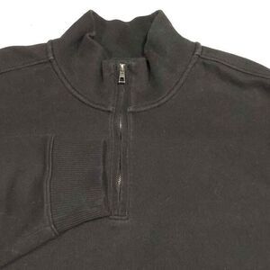 Men's Axist 1/4 Zip‎ Black Sweater Size XXL
